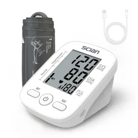 Ld-562s-wh Scian Blood Pressure Monitor Upper Arm For Home Use Automatic C
