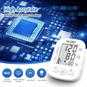 Ld-562u Scian Blood Pressure Monitor Upper Arm Medium Large White With Cuff #2