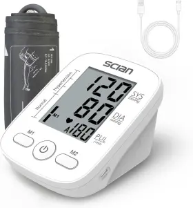 Ld-562u Scian Blood Pressure Monitor Upper Arm Medium Large White With Cuff