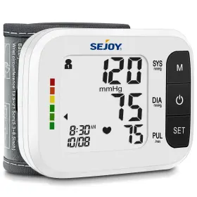 Sejoy 970392214979 Blood Pressure Machine Wrist Cuff Bp Monitor