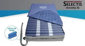 61062 Selectis Serenity Xl Bariatric Alternating Pressure System 48 Inch Lal New S4