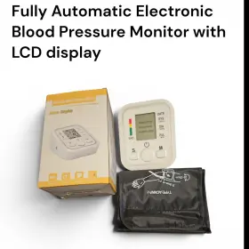 Selly 195656 Fully Automatic Blood Pressure Monitor Upper Arm Digital Bp Machine Lcd