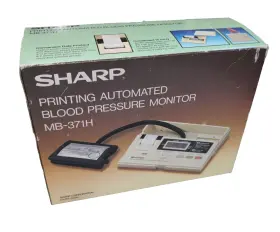 Mb-371h Sharp Vintage Printing Automated Blood Pressure Monitor - New