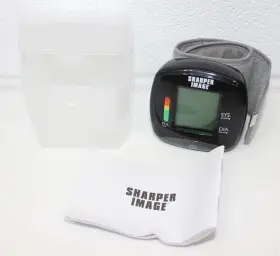 Si-bp-1000 Sharper Image Automatic Digital Arm Blood Pressure Monitor Clean Works W Case