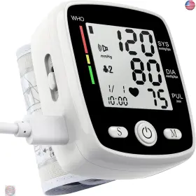 Shenzhen 739722975395 Blood Pressure Monitor Adjustable Wrist Cuff Digital Machine 2x90 Readings