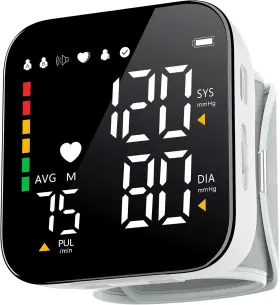 Shenzhen Changkun Technology Co. Ltd. 313033936988 Rechargeable Wrist Blood Pressure Monitor With Voice And Backlit Display