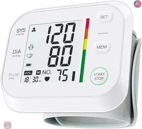 W1102 Shenzhen Blood Pressure Monitor Wrist Monitors For Home Use 5-8.5 Inch