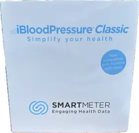 Smart 860010013793 Iblood Pressure Classic Meter With Arm Cuff - New Smartmeter