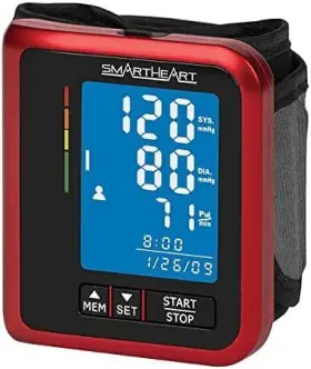 01-523 Smartheart Blood Pressure Monitor D-ring Wrist Cuff 1 Count Pack Of #3