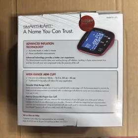 01-571 Smartheart Adult Cuff Arm Home Automatic Digital Blood Pressure Monitor #3