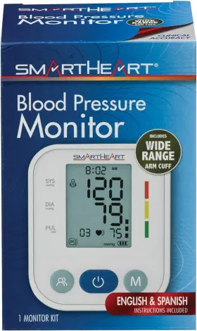 01-573 Smartheart Blood Pressure Monitor Wide Range Arm Cuff 2-person Large #3