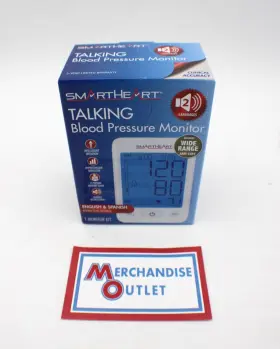 01-5811t Smartheart Talking Arm Blood Pressure Monitor Wide-range Upper Cuff