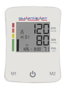 Smartheart 845717010696 Automatic Digital Arm Monitor Wide-range Upper Cuff 2-person Memory #2