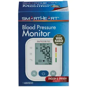 Smartheart 845717011013 Blood Pressure Monitor Wide Range Arm Cuff 2-person Memory 198 Total Re #3