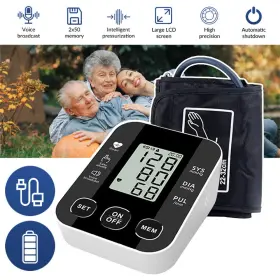 Sofia 958104824173 Automatic Upper Arm High Blood Pressure Monitor Bp Cuff Heart Rate Machine Test