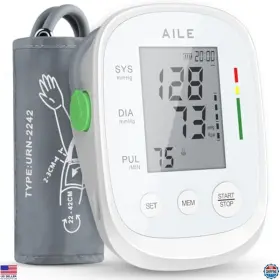 B0bf9yhrfm Stanley Automatic Blood Pressure Monitor Large Cuff 8.7 Inch -16.5 2x99 Memory Home Use