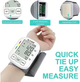 Sumee 754147986368 Wrist Blood Pressure Monitor Accurate Automatic Digital Bp Machine With Irreg #3