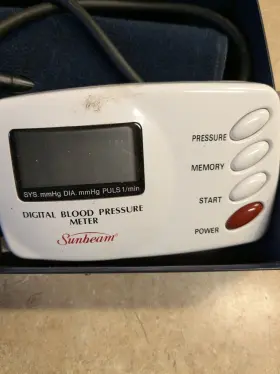7652 Sunbeam Vintage Digital Blood Pressure Meter - Model #2