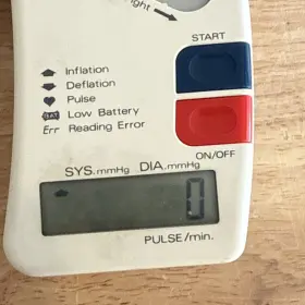 7655-10 Sunbeam Finger Blood Preassure Monitor Model #2