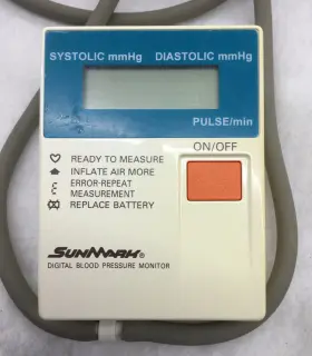 132sm Sunmark Blood Pressure Monitor Model #2