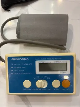 92sm Sunmark Digital Blood Pressure Monitor Model
