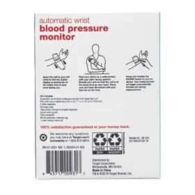 Target 845717009317 New Automatic Wrist Blood Pressure Monitor #3