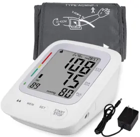 Tdmoon 791533368254 Electronic Blood Pressure Monitor Upper Arm Automatic Digital Bp Lar