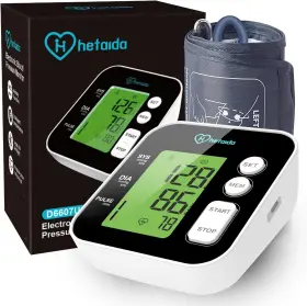 D6607us Technology Co. Ltd Blood Pressure Monitor For Upper Arm Digital Bp Machine With Large Backlit Lcd