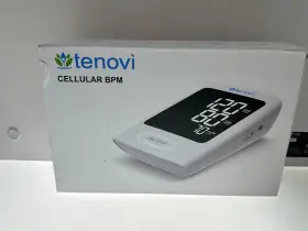 Tc-cbp-01 Tenovi Cellular Bpm Blood Pressure Monitor White Wireless 17.7 Inch Screen