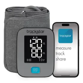 302-2110b Trackstar Smart Blood Pressure Monitor Wide-range Upper Arm Cuff Tracksta