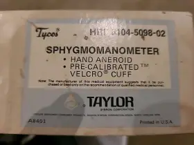 8104-5098-02 Tycos Sphygmomanometer Gauge Hri Hand Aneroid Blood Pressure Gaug
