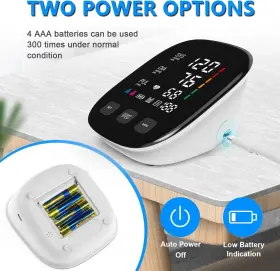 U81v Union Technology 2pcs Upper Arm Electronic Blood Pressure Monitor Digital Automatic Heart Rate #3