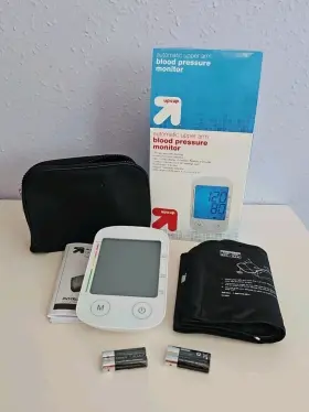 Up&up 845717009324 And Automatic Upper Arm Blood Pressure Monitor Target