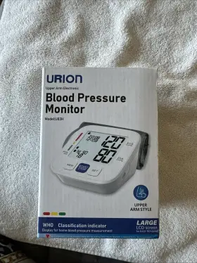 U83h Urion 81rh Upper Arm Electronic Blood Pressure Monitor Model #u83h