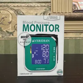 Veridian Healthcare 01-508em Self-taking Blood Pressure Home Kit Arm Cuff