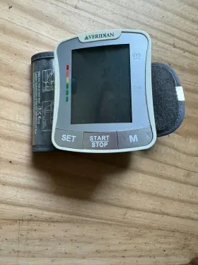 01-518sl Veridian Healthcare Blood Pressure Arm Monitor Works Great