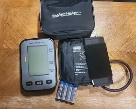 01-521 Veridian Healthcare Smartheart Talking Bp Arm Monitor