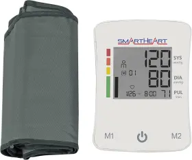 01-563 Veridian Healthcare Automatic Digital Blood Pressure Arm Monitor Wide-range Upper Cuff 2-per