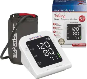01-742t Veridian Healthcare Smartheart Blood Pressure Monitor Wide-range Upper Arm Cuff Audible English