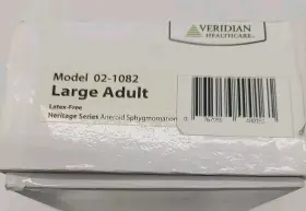 02-1082 Veridian Healthcare Heritage Series Aneroid Sphygmomanomter Adult Large #3