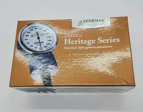 02-1082 Veridian Healthcare Heritage Series Aneroid Sphygmomanomter Adult Large