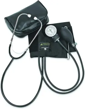 269668 Veridian Healthcare Self-taking Home Blood Pressure Kit With 1 Pound Pack Of
