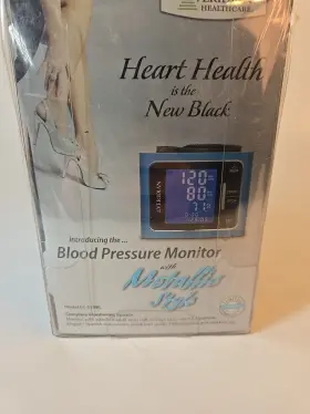 Veridian Healthcare 745747512415 Blood Pressure Monitor - Wrist Cuff Blue New #3