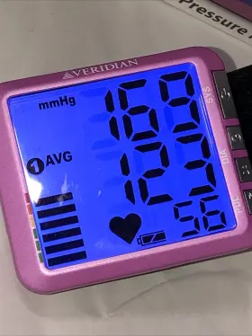 Veridian Healthcare 845717005739 Blood Pressure Monitor Cuff - Jumbo Screen Premium Pink #2
