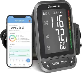 Vilibrun 744591703017 Blood Pressure Monitors - Upper Arm With App