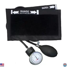 Bd16709 Visit The Dixie Ems Store Deluxe Aneroid Sphygmomanometer Blood Pressure Set With Adult Cuff And Case