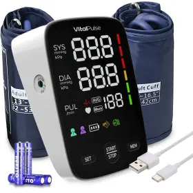 Bp-121 Vitalpulse Blood Pressure Monitor - Digital Bp With 8.7 Inch 16.5 Cuff And 13