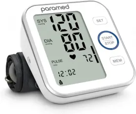 Vitopdia 850067137474 Upper Arm Blood Pressure Monitor With Large Cuff Rechargeable For Home