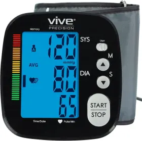 Bd4006 Vive Health Precision Blood Pressure Monitor - Upper Arm High Heart Rate Digital Sphyg