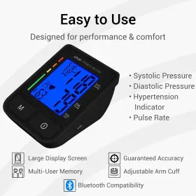 Vive Precision 810041985019 Blood Pressure Machine Monitor And Cuff - Upper Arm Bp Automatic Digital #2